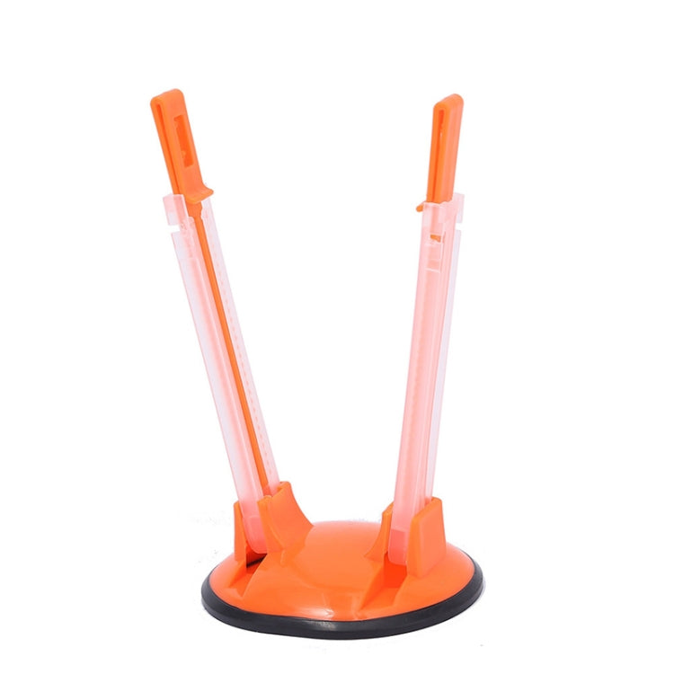 Baggy Rack Holder For Food Prep Bag Plastic Freezer Bag Ziplock Bag Holder Stand, Green, Blue, Orange