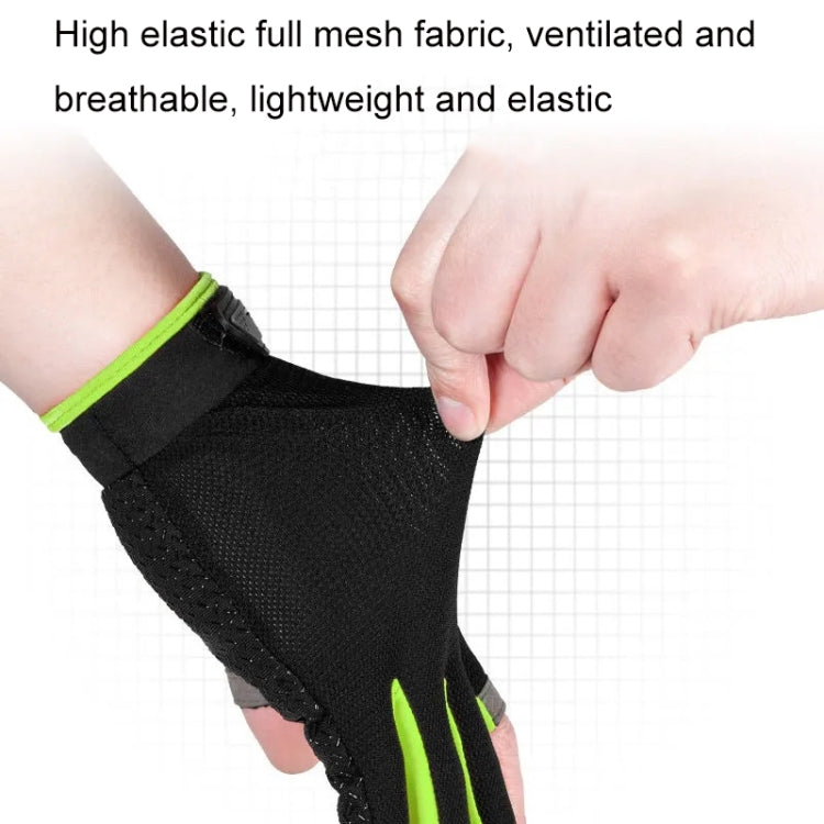 1 Pair QX0008 Outdoor Sunscreen Non-Slip Exposed Two-Finger Fishing Gloves