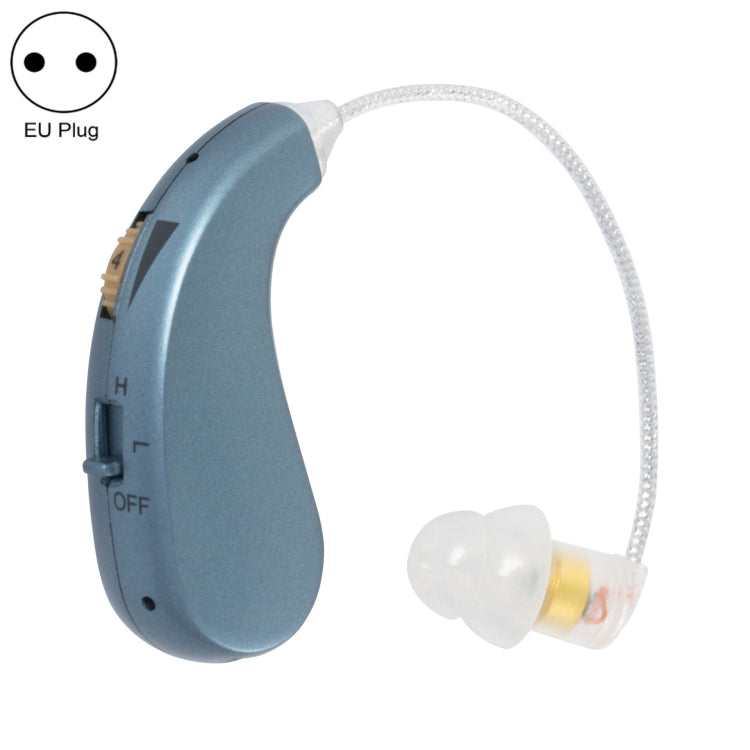 Portable Rechargeable Invisible Hearing Aid, EU Plug, US Plug