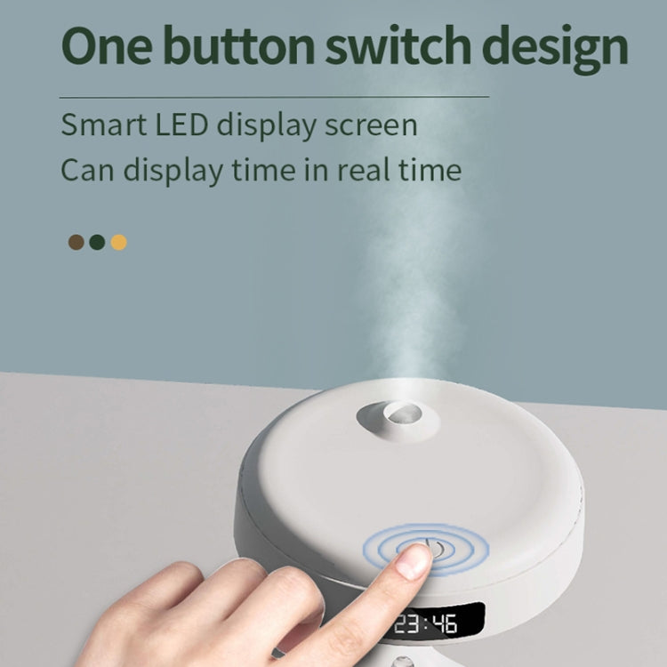 مرطب هواء W1 LED الذكي المضاد للجاذبية على شكل قطرات ماء، W1