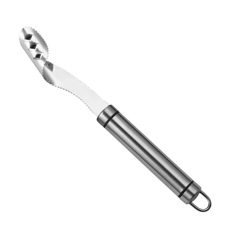 10 PCS Stainless Steel Pepper Seed Decator Fruit Kernel Knife, Round Handle, Diplonema Handle