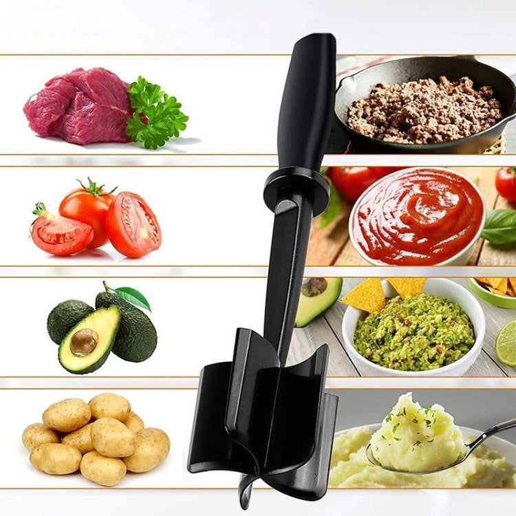 Meat Chopper Hand Held Stirring Grinder, Green, Black, Red