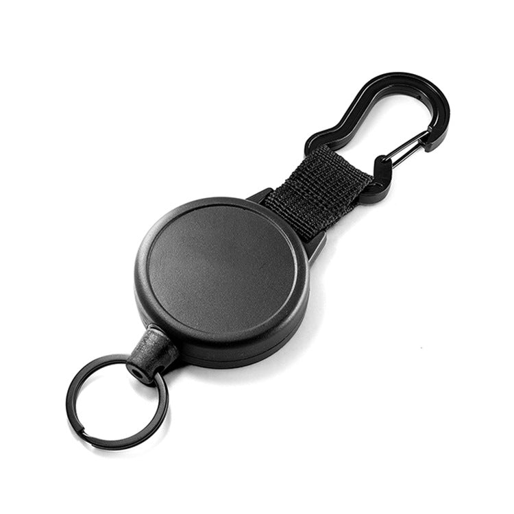 Retractable High Elastic Wire Rope Gourd Shaped Key Chain, Size:, Small, Medium, Large