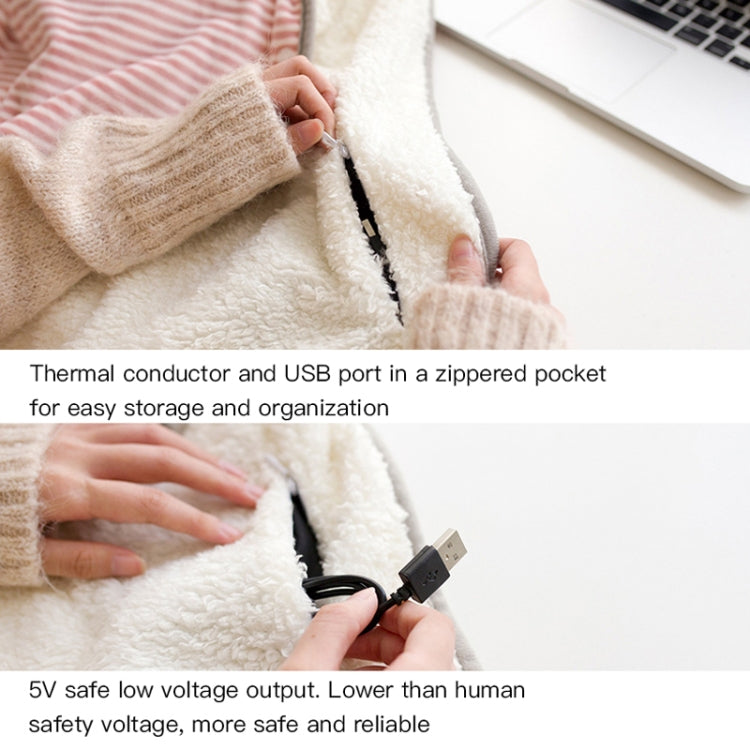 AI-540 بطانية تدفئة الجسم بمنفذ USB مقاس 72×115 سم، شال تدفئة كهربائي، مخططات أرنب وردية مقاس 72×115 سم، مخططات أيل كاكي مقاس 72×115 سم، مخططات قطط رمادية مقاس 72×115 سم