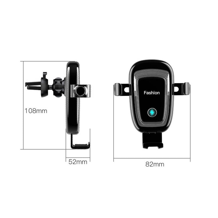 S19 15W Gravity Car Phone Wireless Charging Stand