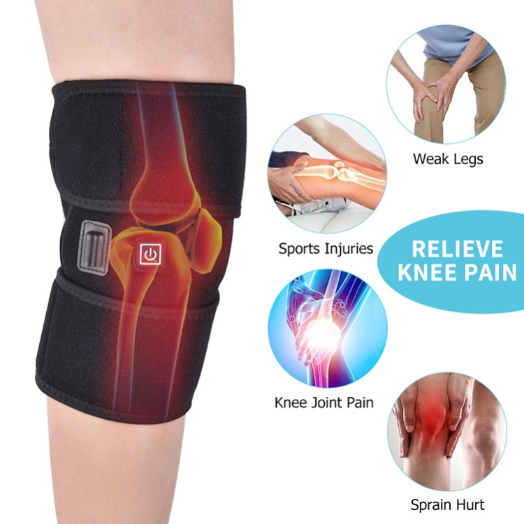 Infrared Heating Therapy Knee Pad Rehabilitation Assistance, USB Model