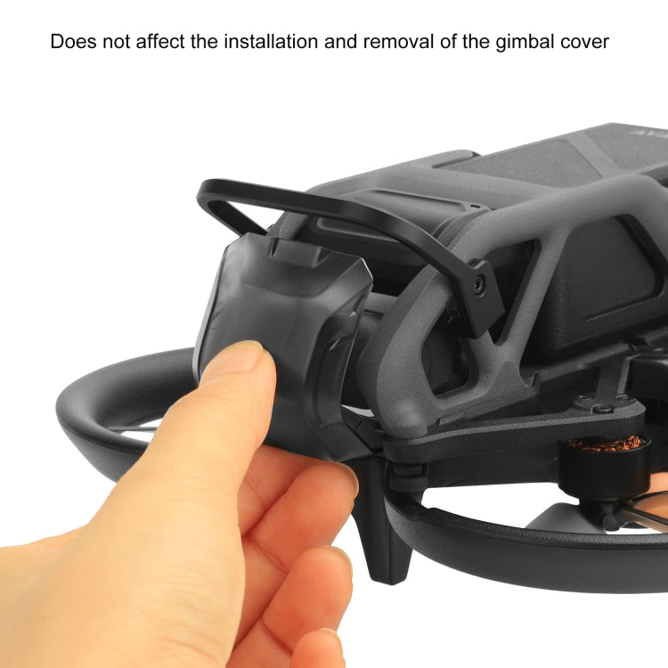 مصد ألومنيوم مضاد للتصادم بعدسة جيمبال من Sunnylife لـ DJI Avata، Sunnylife لـ DJI Avata (أحمر)، Sunnylife لـ DJI Avata (أسود)