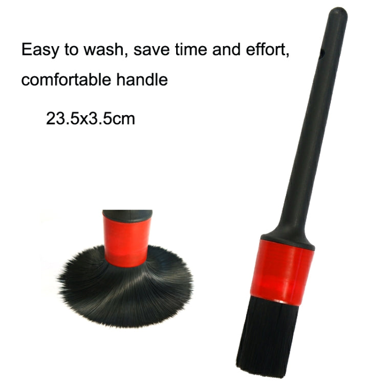 19 PCS / Set Car Beauty Cleaning Brush Details Brush Washing Glove Tool Set, 19 in 1 Yellow Ring, 19 in 1 Red Ring