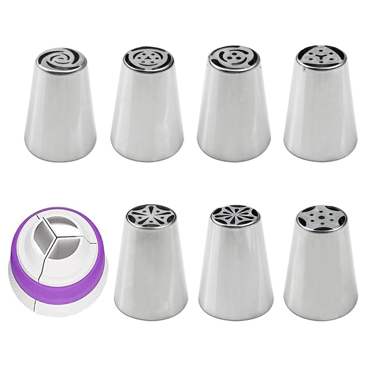 Stainless Steel Laminating Nozzle Set Cake DIY Laminating Nozzle Set Baking Tools, 7PCS/Set, 8PCS/Set, 9PCS/Set, 10PCS/Set, 11PCS/Set, 12PCS/Set, 14PCS/Set, 128PCS/Set