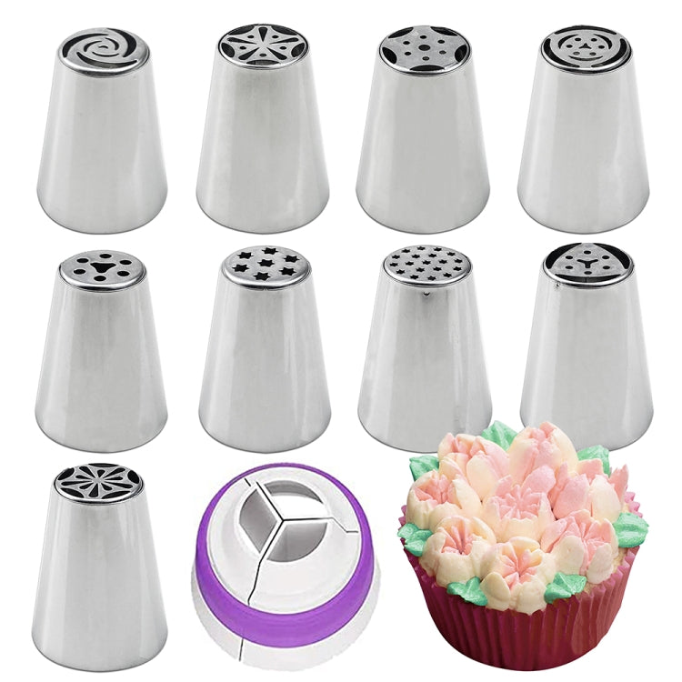 Stainless Steel Laminating Nozzle Set Cake DIY Laminating Nozzle Set Baking Tools, 7PCS/Set, 8PCS/Set, 9PCS/Set, 10PCS/Set, 11PCS/Set, 12PCS/Set, 14PCS/Set, 128PCS/Set