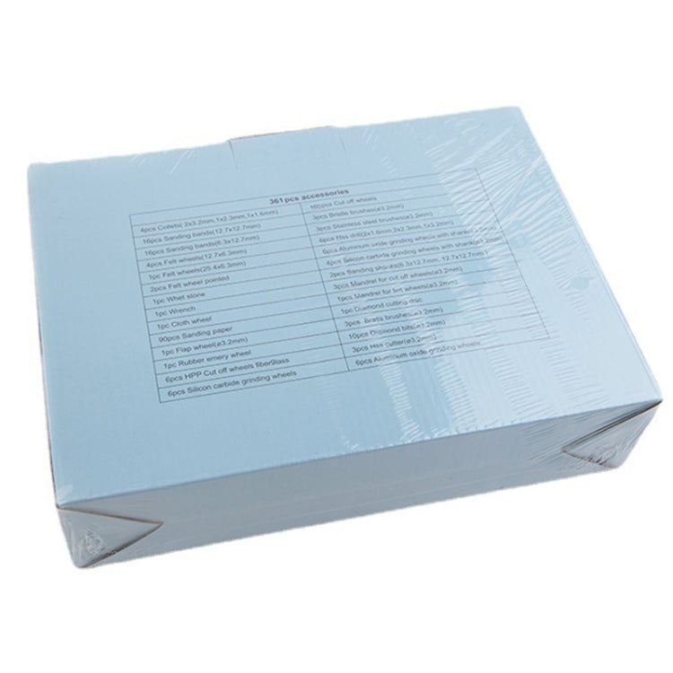 SKU01689 Polishing Electric Grinder Accessory Set Electric Drill Carving Accessories, 365 PCS /Set SKU01689