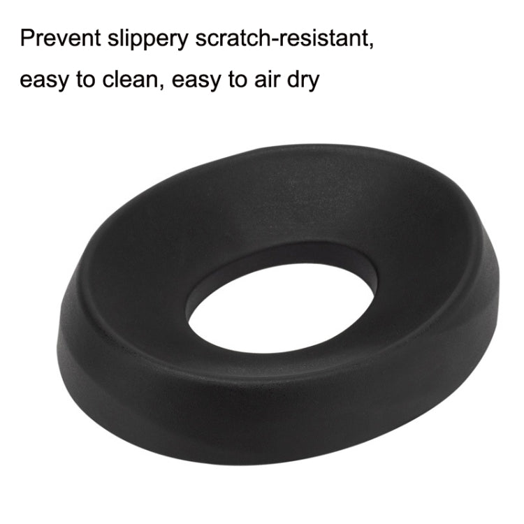 Multi-functional Motorcycle Helmet Support Pad Protective Anti-slip Mat, Black