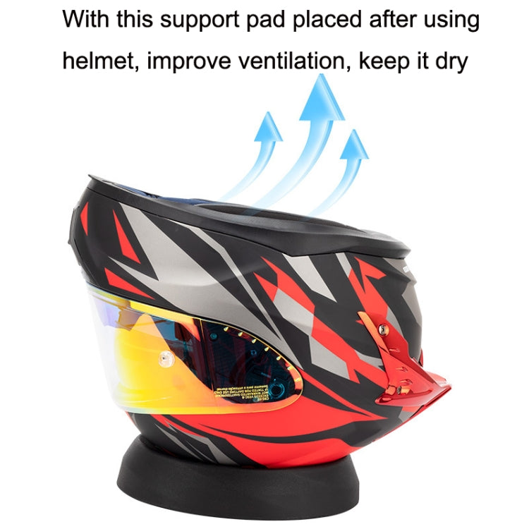 Multi-functional Motorcycle Helmet Support Pad Protective Anti-slip Mat, Black
