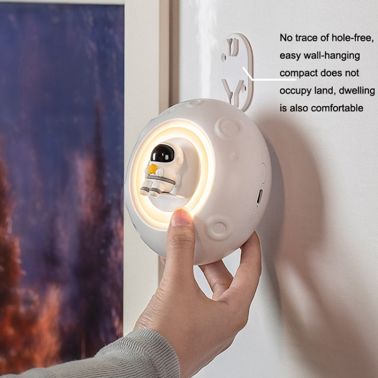 K-1101 Astronaut Automatic Timer Smart Aromatherapy Machine With Small Night Light, White, Pink