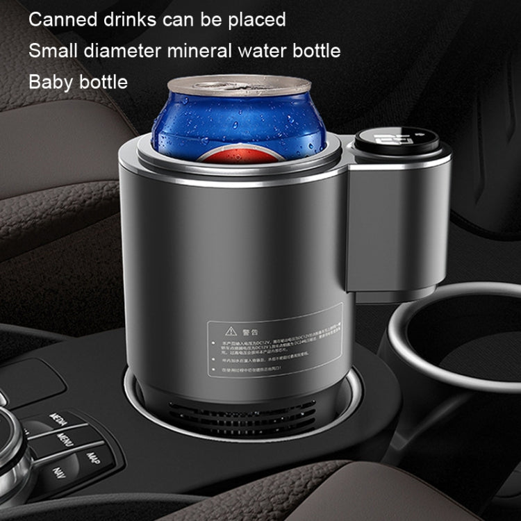 Car Digital Display Fast Cooling and Heating Cup, Style:, Generation 1 Black, Generation 3 Gray, Generation 3+EU Plug, Generation 3+EU Plug+Cup
