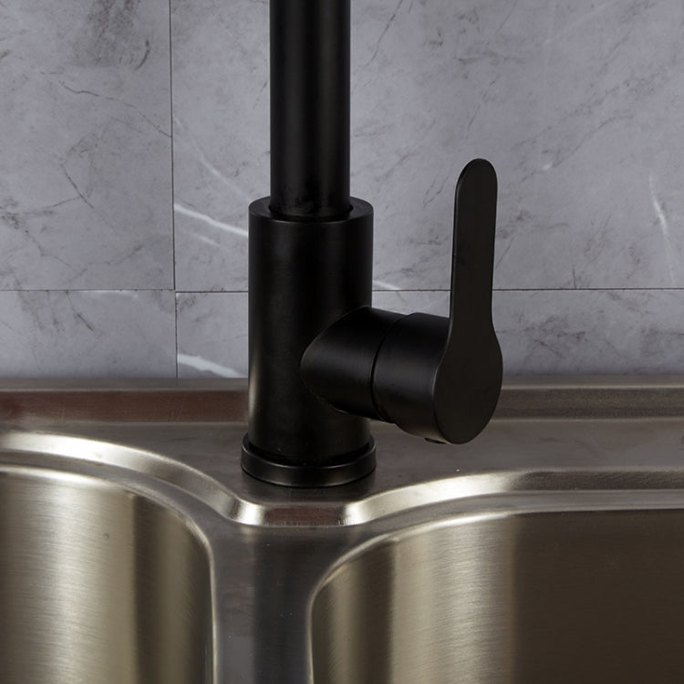 Kitchen Pull-out Faucet Stainless Steel Sink Telescopic Universal Faucet,Spec:, CLH002 Black, CLY002 Wire Drawing, Electroplating