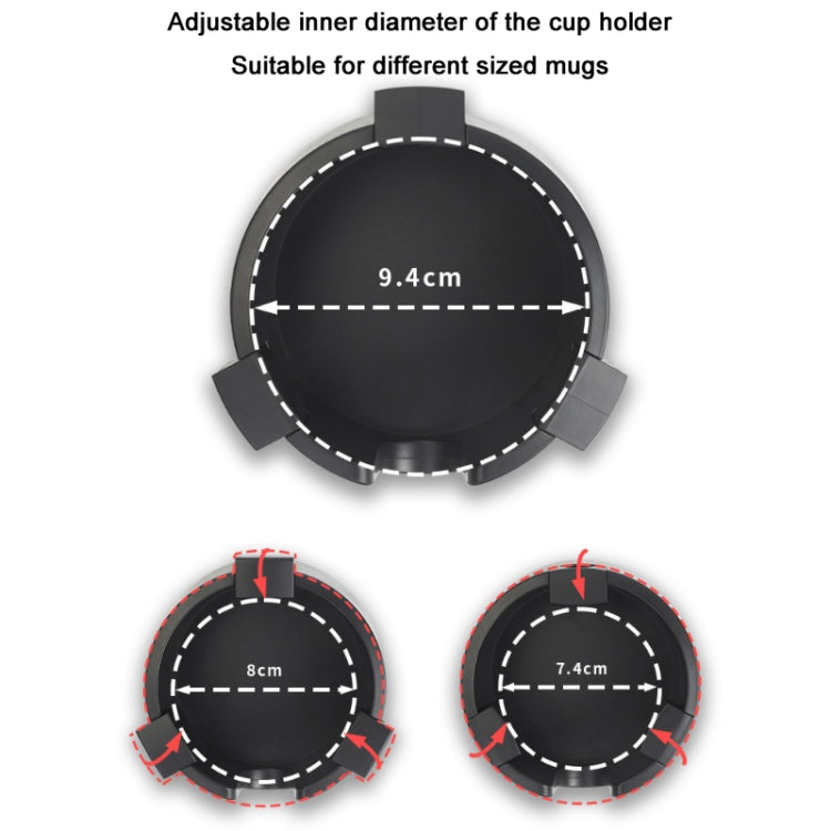 Multi-functional Spill-proof Insulated Fixed Cup Holder