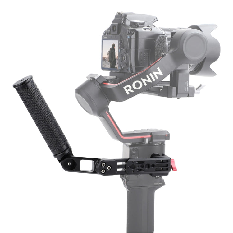 مثبت بمقبض من سبائك الألومنيوم بزاوية قابلة للتعديل لـ DJI Ronin RS3 Pro، لـ DJI Ronin RS3 Pro