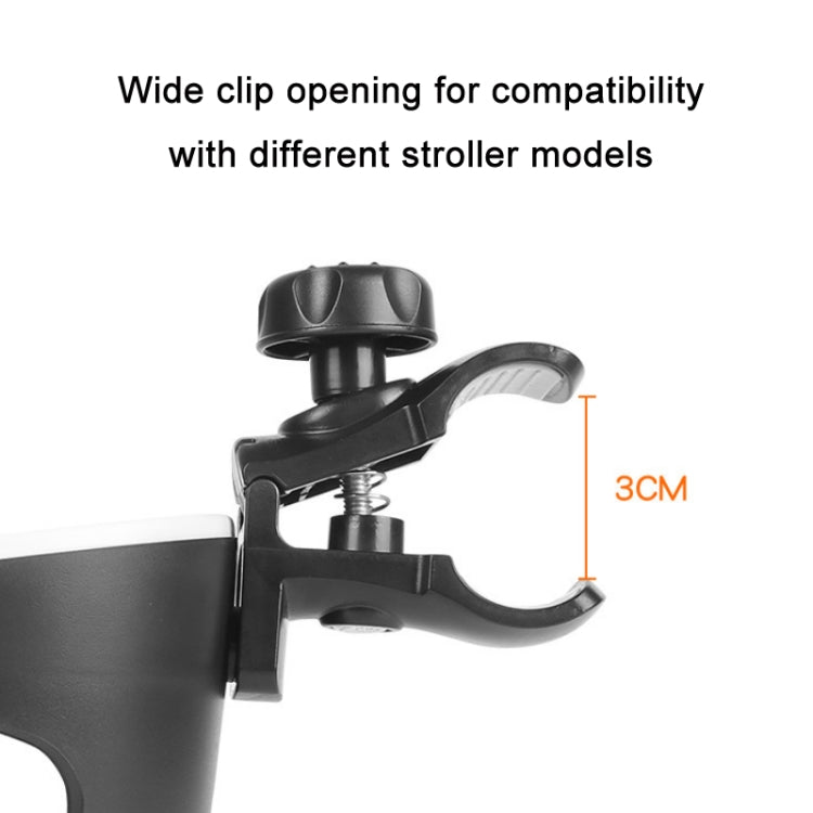 Baby Strollers Universal Multifunctional Bottle Cup Holder, Black