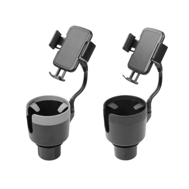 2 in 1 Multifunctional Car Cup Holder Extra Large Mobile Phone Holder