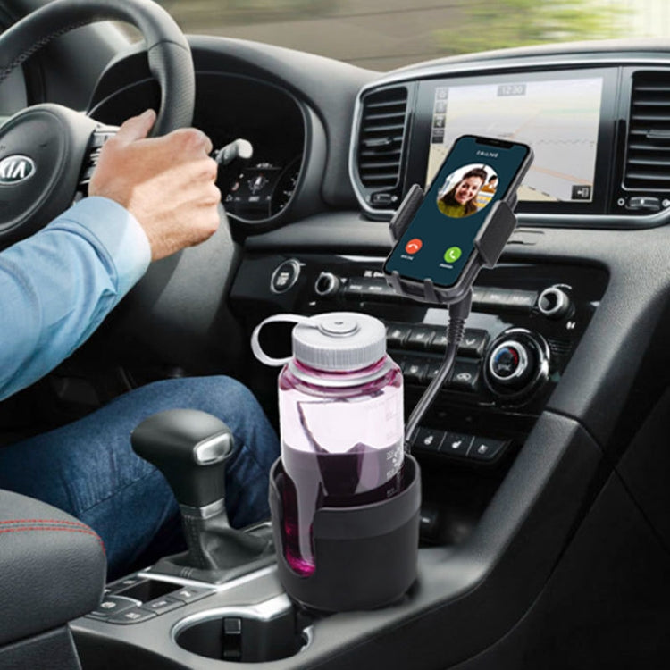 2 in 1 Multifunctional Car Cup Holder Extra Large Mobile Phone Holder