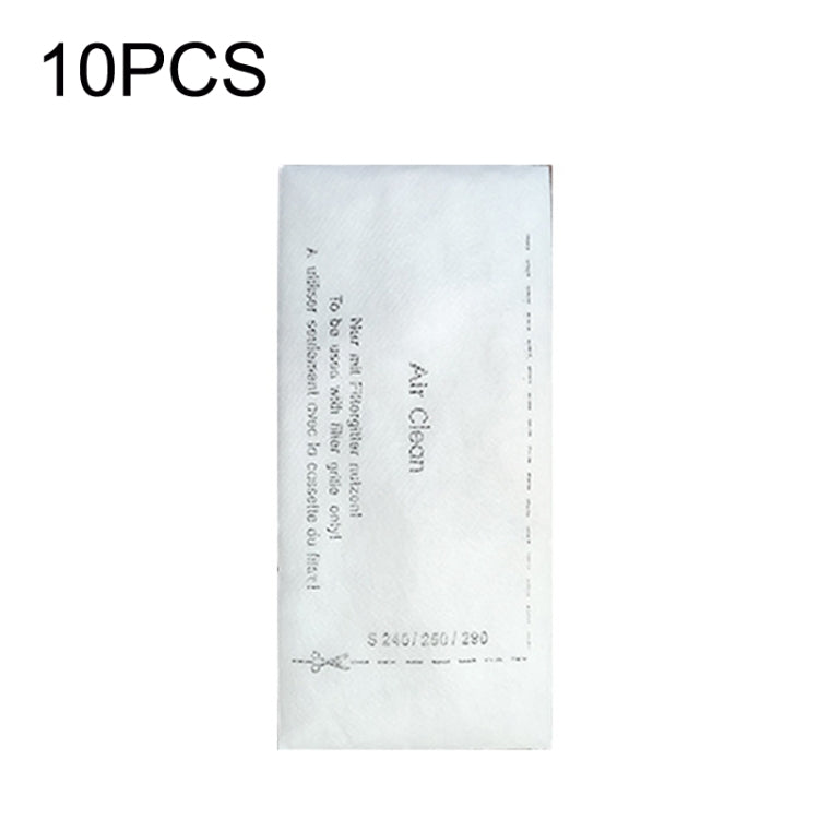 10PCS For Miele 3DFJM / Complete C2 Vacuum Cleaner Accessories, Dust Bag(Blue), Cloth Filter, Sponge Filter