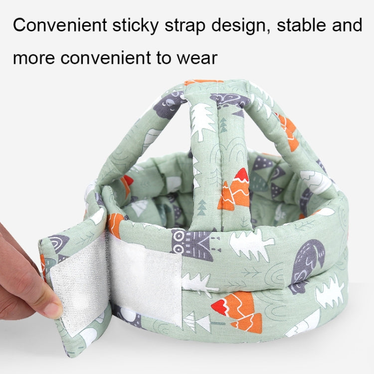 Baby Breathable Anti-fall Head Protective Cap Baby Protective Cap Toddler Bumper Cap, Spec: