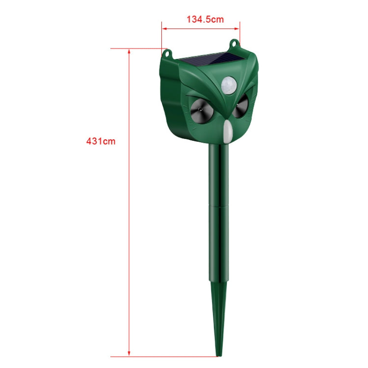 RC546 Outdoor Smart Solar Animal Ultrasonic Repellers, RC546