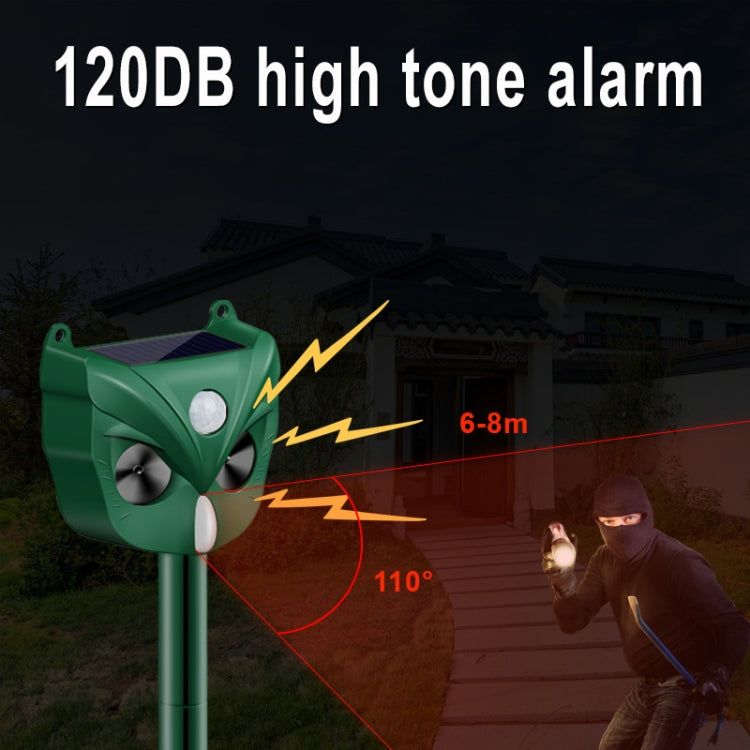RC546 Outdoor Smart Solar Animal Ultrasonic Repellers, RC546