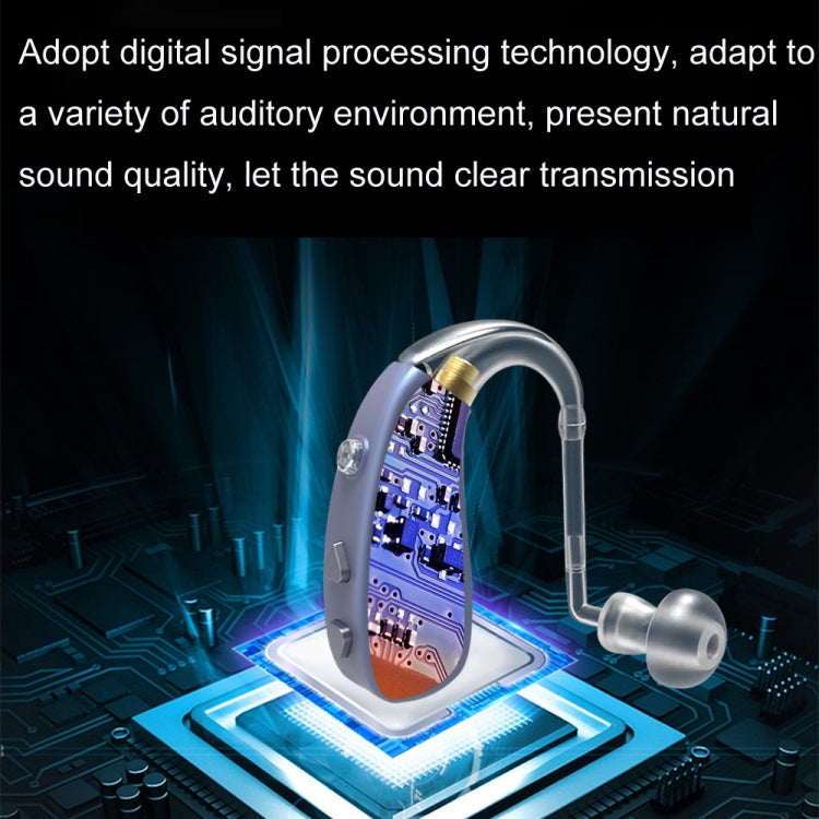 EN-T201A Digital Machine Elderly Charging Hearing Aid Sound Amplifier, EN-T201A Skin Color, EN-T201A Metal Blue, EN-T201A Black