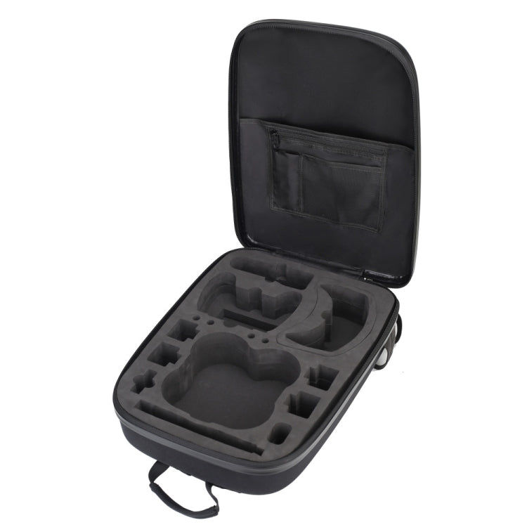 حقيبة تخزين DJI AVATA ذات هيكل صلب وحقيبة كتف مقاومة للماء وحقيبة ظهر، الطراز 1 رمادي مصقول من الداخل باللون الأسود، الطراز 1 معدني رمادي أسود من الداخل