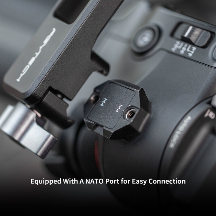 حامل مقبض يد PGYTECH Mini Focus لـ DJI Ronin RS 3/RS 3 Pro/RS 2/RSC 2، لـ DJI Ronin RS 3/RS 3 Pro/RS 2/RSC 2