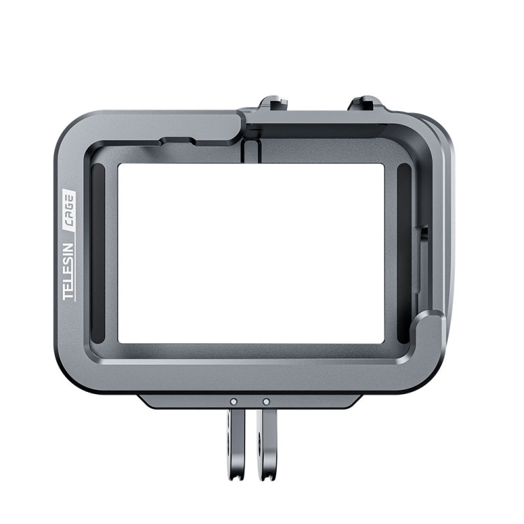جراب TELESIN بإطار من سبائك الألومنيوم لكاميرات GoPro Hero11 Black / HERO10 Black / HERO9 Black، المواصفات: موديلات عادية، مجموعة تصوير عمودي