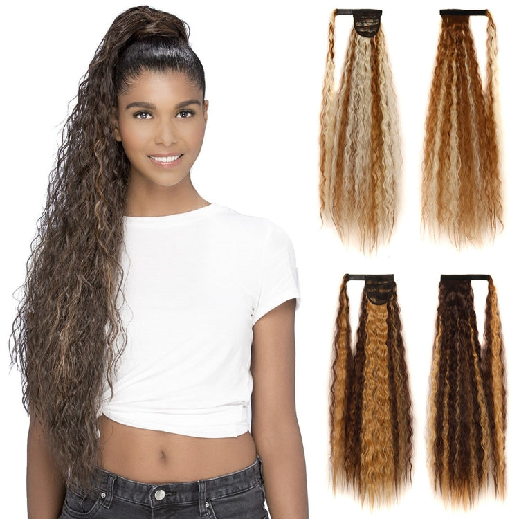 MST8568 Invisible Adhesive Bandage Wigs Corn Perm Long Ponytail Wigs, 1, 1BMBUG, 2, 4, 4H27, 4M30, 6H613, 12, 12H24, 18H613, 24m613, 27H613, 60, 99j, 1001A