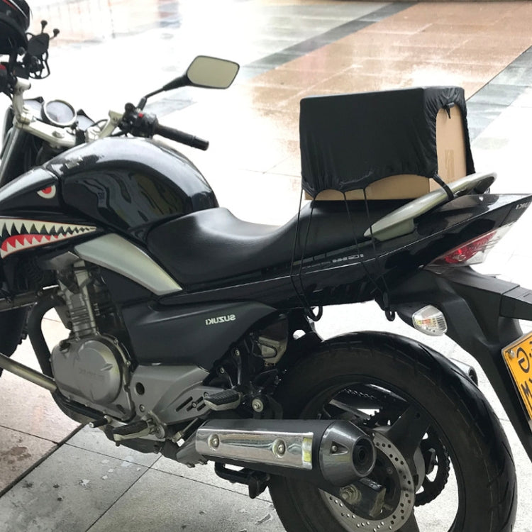 Waterproof Stretch Mesh Luggage Cover For Motorcycles, 40x50cm, 42x60cm