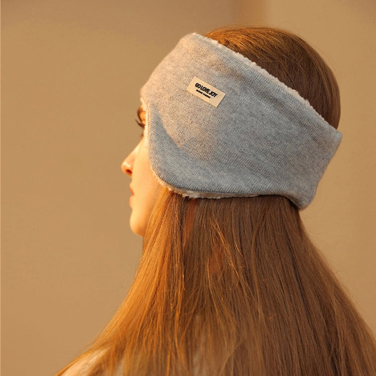 Golovejoy Winter Warm Soundproof Earmuffs + Earplugs Set Sleep Eye Mask, 2 In 1 (Gray), 2 In 1 (Pink), 2 In 1 (Black), 2 In 1 (Beige), 2 In 1 (Khaki)