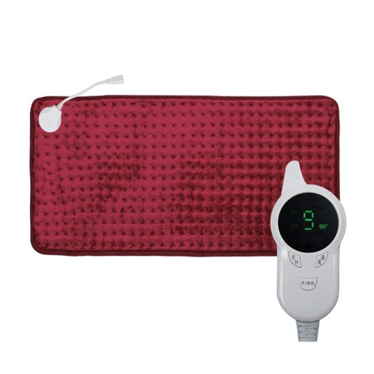 Small Heating Pad Therapy Office Low Voltage Heat Blanket, CN Plug, 30x40cm, 30x60cm, 40x76cm Gray, 40x76cm Red