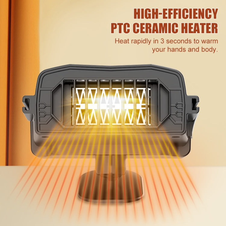 Car 12V Heater Defrost Snow Defogger, Black Heater, Yellow Heater, Black Dual Use, Yellow Dual Use