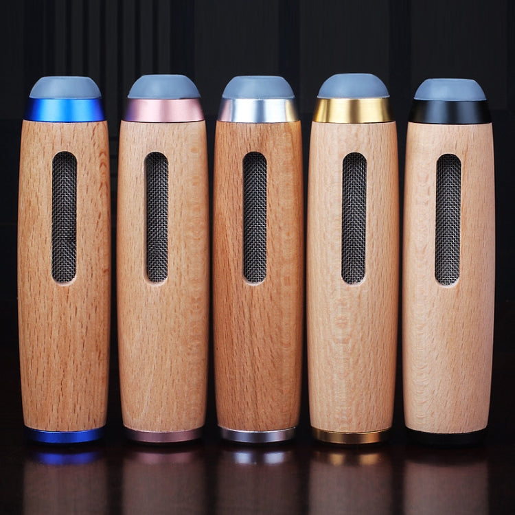 Car Smoking Multifunctional Anti-Flying Ashtray, Beechwood Gold, Beechwood Silver, Beechwood Rose Gold, Beechwood Blue, Beechwood Black, Beechwood Dark Walnut