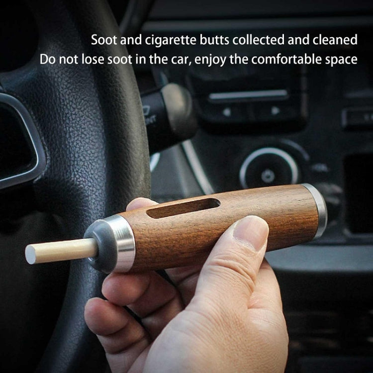 Car Smoking Multifunctional Anti-Flying Ashtray, Beechwood Gold, Beechwood Silver, Beechwood Rose Gold, Beechwood Blue, Beechwood Black, Beechwood Dark Walnut