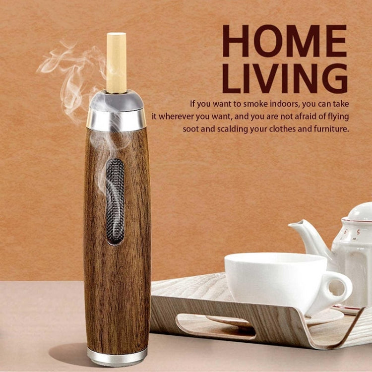 Car Smoking Multifunctional Anti-Flying Ashtray, Beechwood Gold, Beechwood Silver, Beechwood Rose Gold, Beechwood Blue, Beechwood Black, Beechwood Dark Walnut