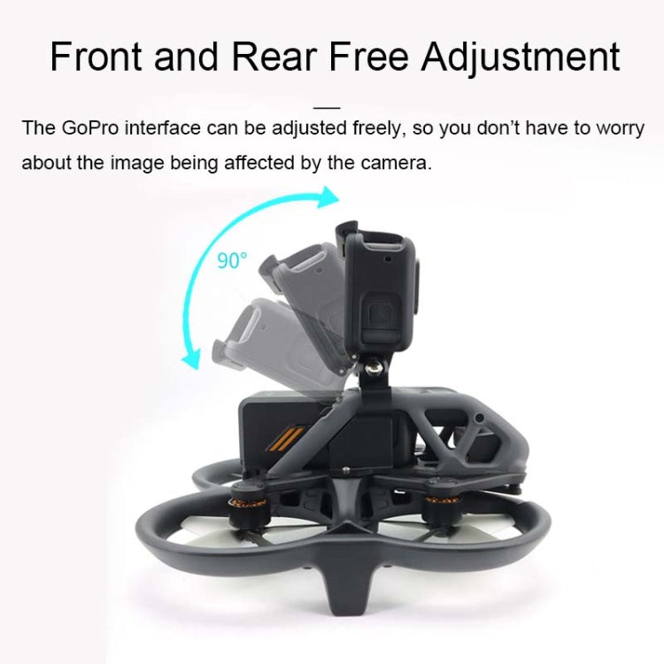 لحامل كاميرا رياضية لمحول التوسعة العلوي CQT من DJI Avata، لـ DJI Avata