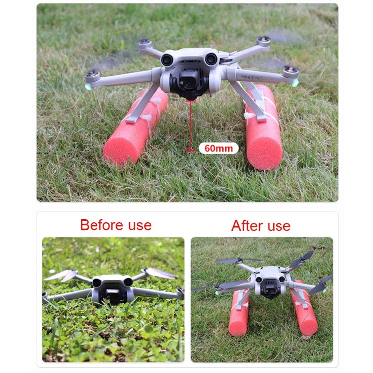 قضيب طفو CQT 913492 لمعدات هبوط الطائرات بدون طيار المرتفعة، مناسب لـ DJI Mini 3 Pro