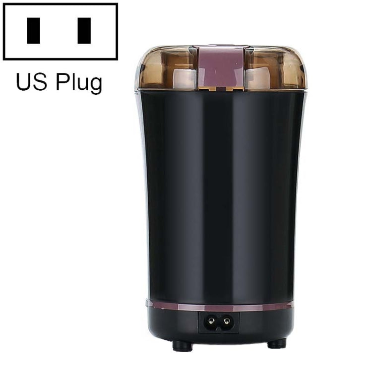 M150A Stainless Steel Electric Mini Coffee Grinder Grain Bean Grinding Machine, Spec:, US Plug (Purple), US Plug (Black), US Plug (White), EU Plug (White), EU Plug (Purple), UK Plug (White), UK Plug (Black), UK Plug (Purple)