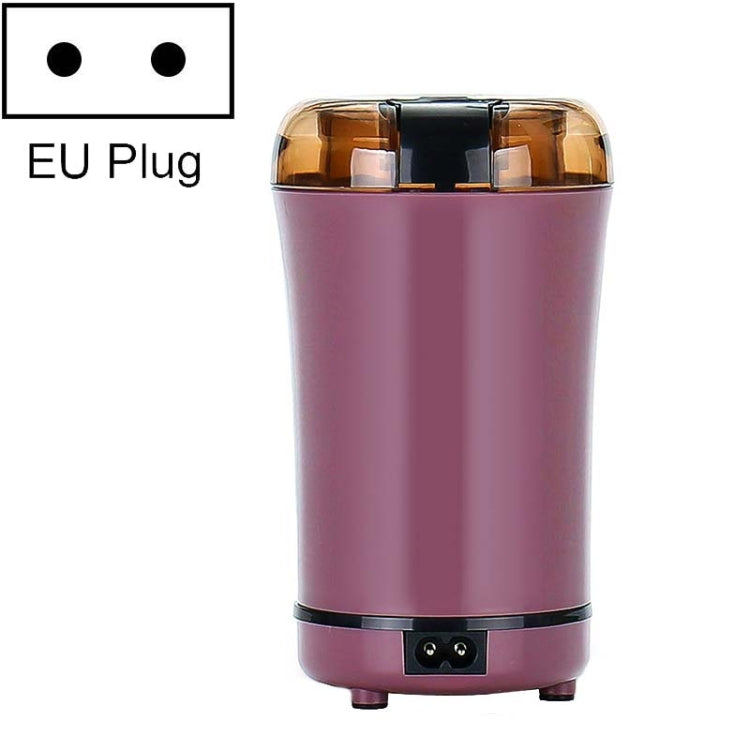 M150A Stainless Steel Electric Mini Coffee Grinder Grain Bean Grinding Machine, Spec:, US Plug (Purple), US Plug (Black), US Plug (White), EU Plug (White), EU Plug (Purple), UK Plug (White), UK Plug (Black), UK Plug (Purple)