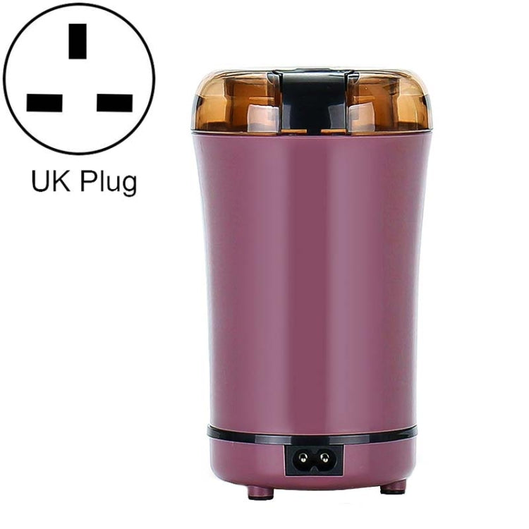 M150A Stainless Steel Electric Mini Coffee Grinder Grain Bean Grinding Machine, Spec:, US Plug (Purple), US Plug (Black), US Plug (White), EU Plug (White), EU Plug (Purple), UK Plug (White), UK Plug (Black), UK Plug (Purple)