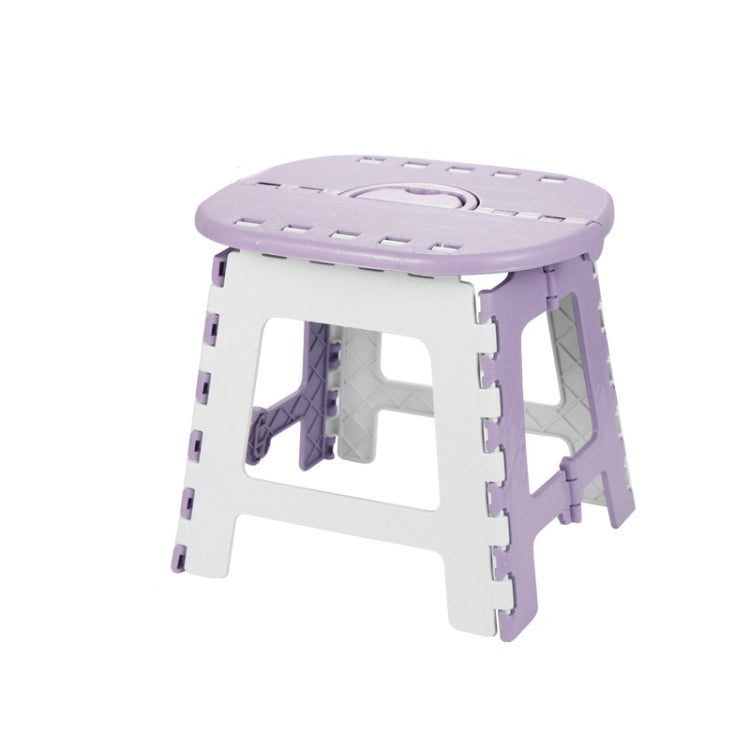Convenient Folding Home Outdoor Thickened Portable Stool, Green Small, Green Medium, Green Large, Violet Small, Violet Medium, Violet Large