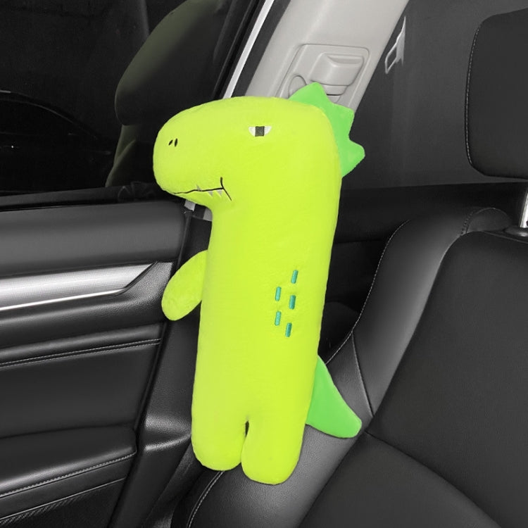 Car Seat Belt Pillow Shoulder Cover Cartoon Insurance Belt, Yellow, Purple, Green