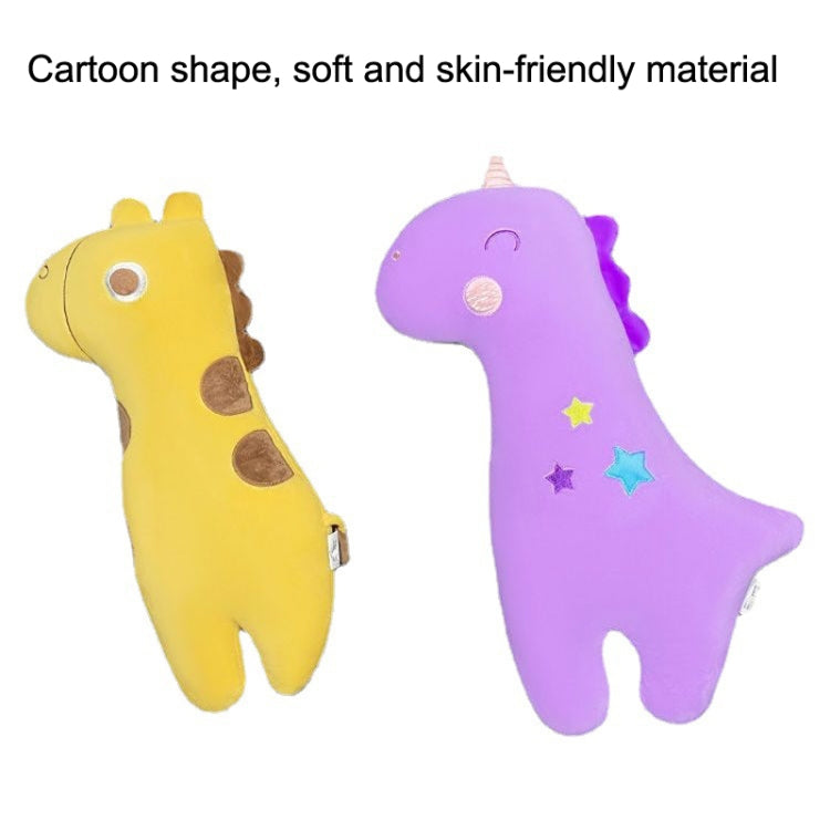 Car Seat Belt Pillow Shoulder Cover Cartoon Insurance Belt, Yellow, Purple, Green