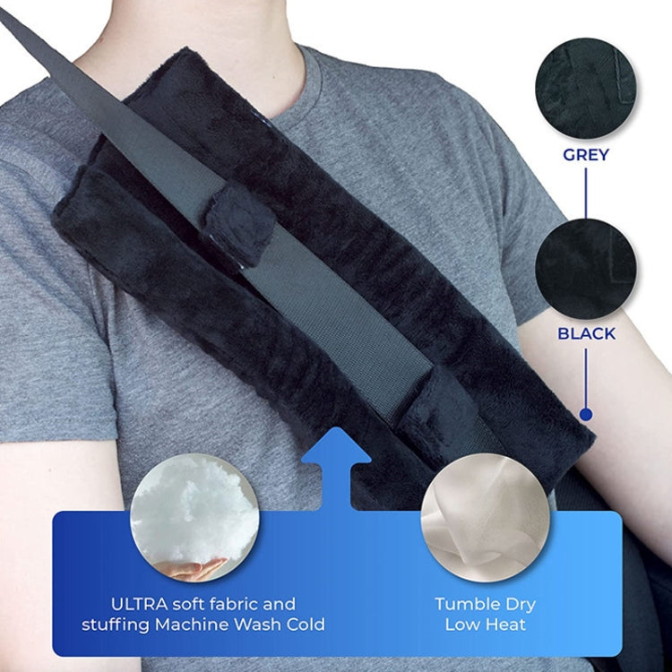 Y-S008 Post-operative Car Seat Belt Pillow Car Seat Belt Protection Cushion, Y-S008 (Black), Y-S008 (Grey), Y-S008 (Pink)